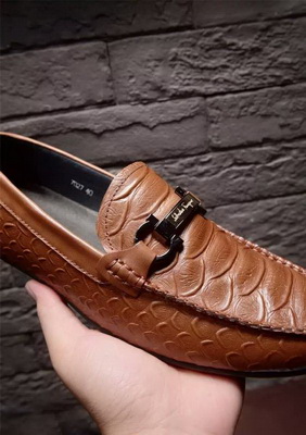 Salvatore Ferragamo Business Casual Men Shoes--002